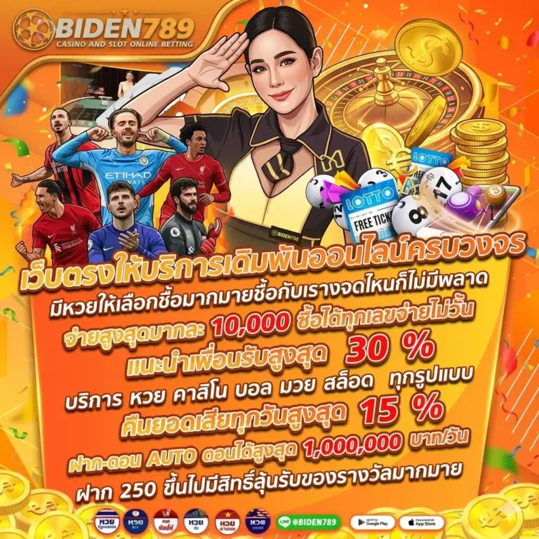 เข้าสู่ระบบ biden789 เว็บสล็อตเว็บตรง