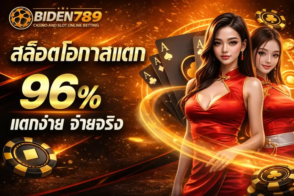 เว็บตรง Biden789 สล็อตแตกดี